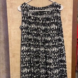 Black and white dress